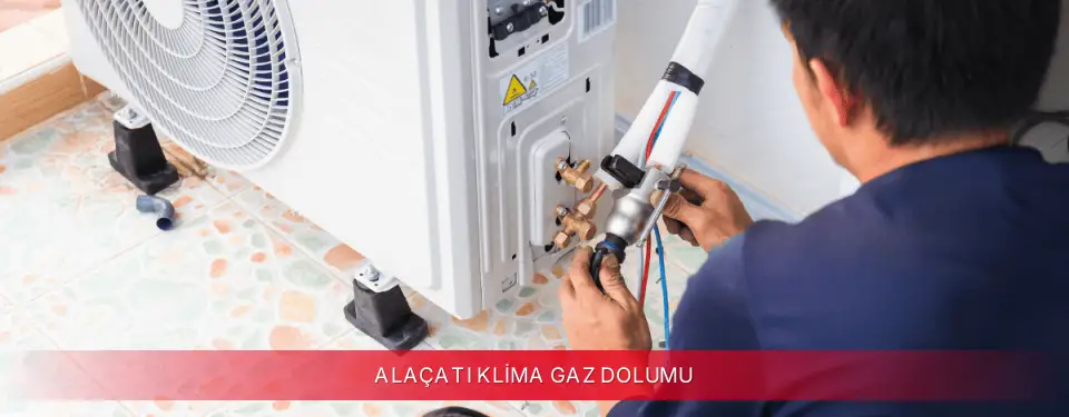 Alaçatı İlçemi Bosch Klima Gaz Dolumu